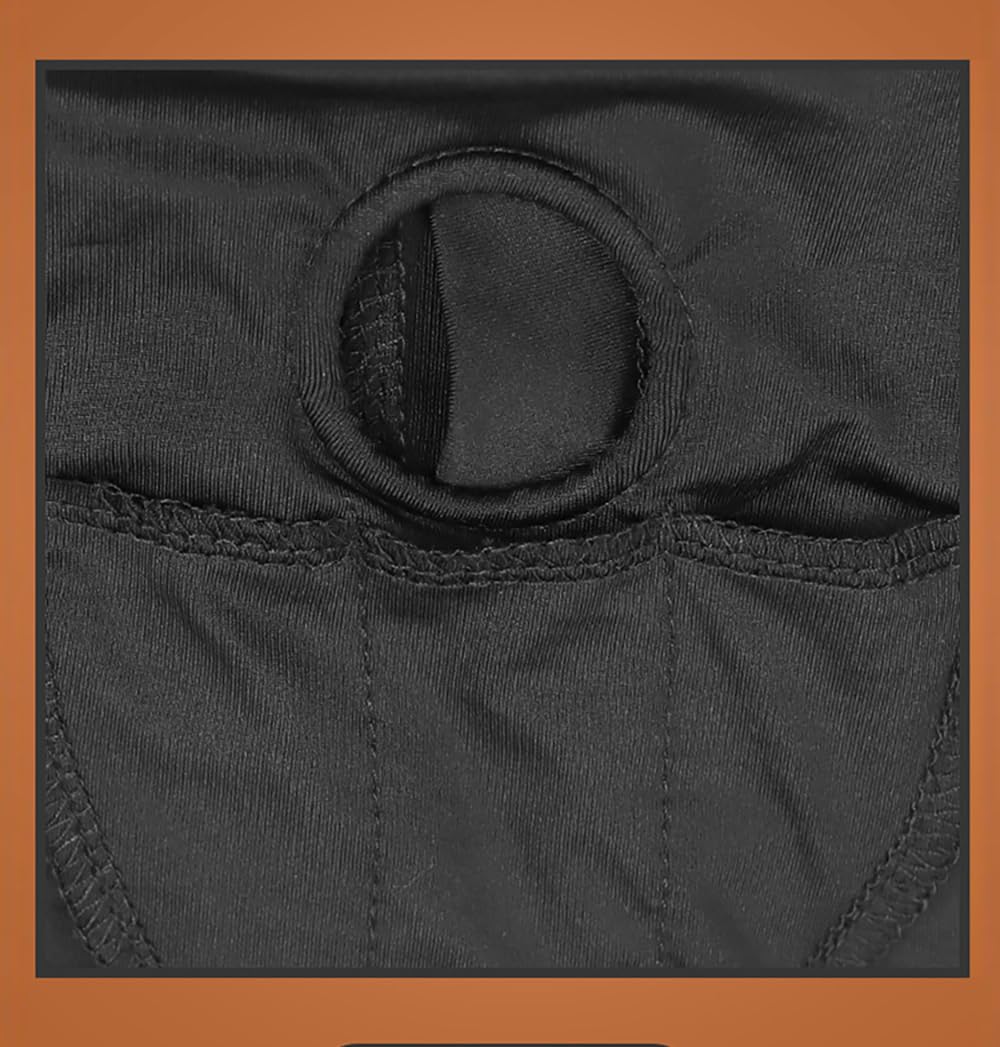 Harness Strap-On Convertibile per Donne e Uomini – Boxer in Cotone con Inserto in Silicone per Esperienze Lesbiche e Gay