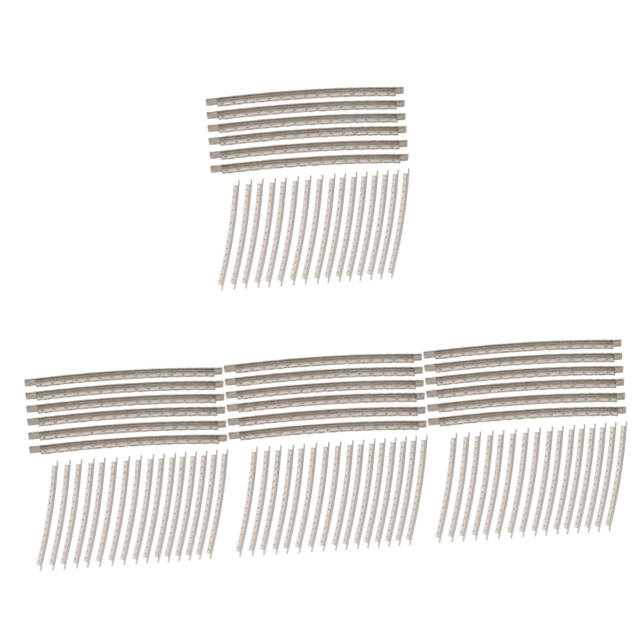 BESTonZON 160 Piezas trastes de guitarra acustica kit de alambre de traste guitarra traste de cobre guitarras suministro de guitarra alambre de guitarra duradero guitarra eléctrica
