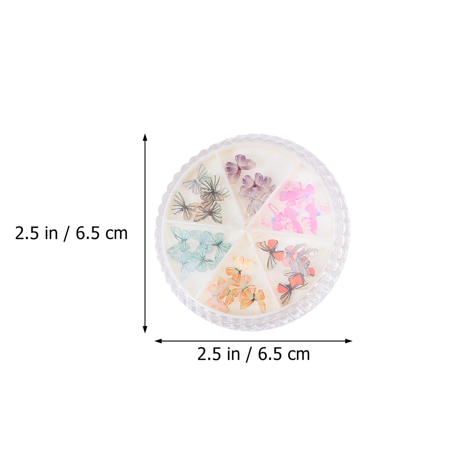 PACKOVE 2 set Unghie A 3D Decorazioni Per Unghie A 3D Decorazioni Per Manicure Te Per Nail Art Per Nail Art 3 scatole*2