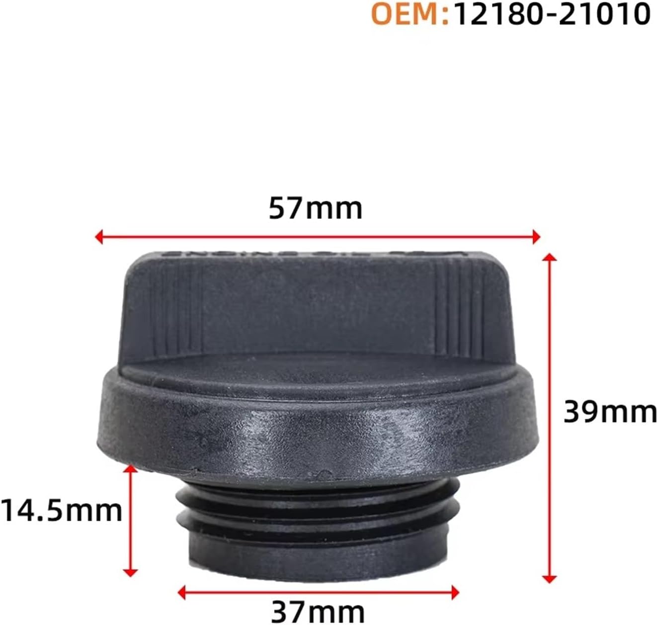 Engine Oil Cap For Scion For TC 2005-2006 Car Oil Filler Cap Engine Cover Replacement Accessories 1218021010 1218028010