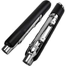 Motorrad-Auspuff F r Sportster 48 72 883 Superlow XL Iron Modelle 2014-2022 Mactions Auspuffschalld mpfer Shortshots Auspuffrohre Schwarz