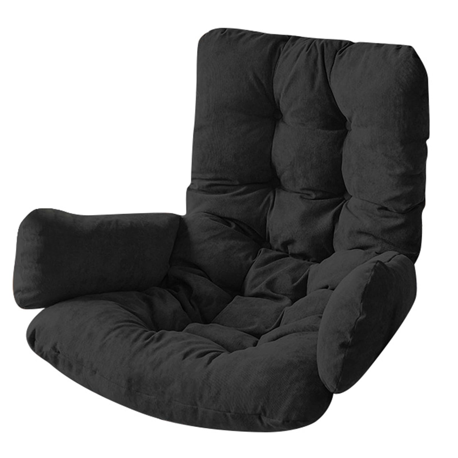 Dickes Rattan-Eierstuhl-Kissen Ersatz – abnehmbare und waschbare Hängematte, Stuhlkissen für Schaukelkorb – bequemes Hängesessel-Pad, Outdoor-Terrassen-Dekor