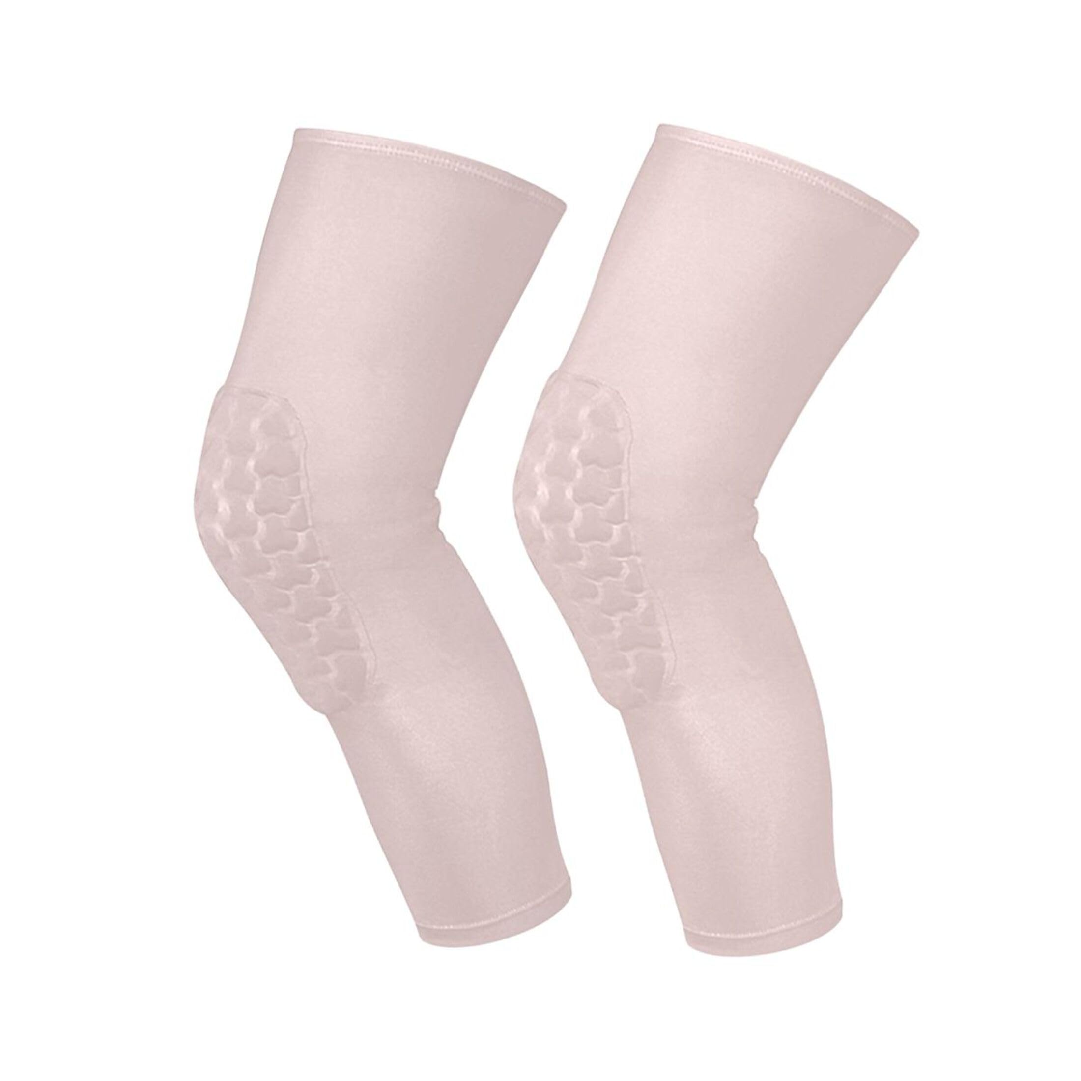 Misty Rose Sports Knee Pads Youth Volleyball Basketball Long Leg Sleeves Braces Compression Wrestling Youth/Kids & Adult Sizes