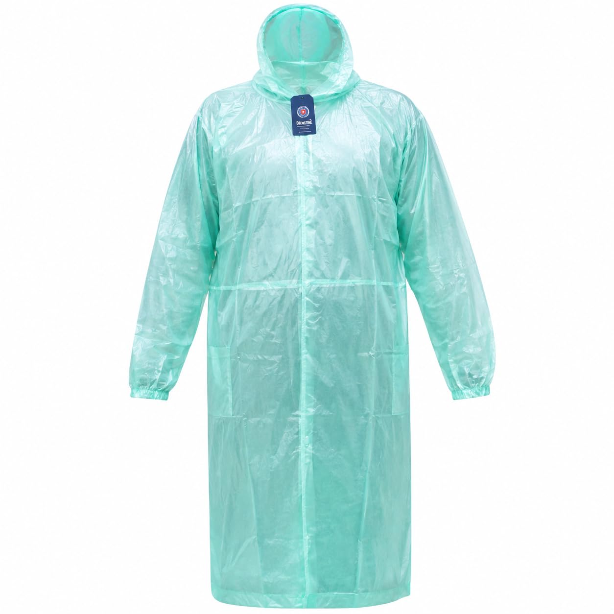 Rain Jacket Waterproof Breathable with Hood for Men Women Long Sleeve Raincoat Comfortable Rain Gear for Daily Use Commute Outdoor Work Monsoon Protection Lightweight Adults-image-9