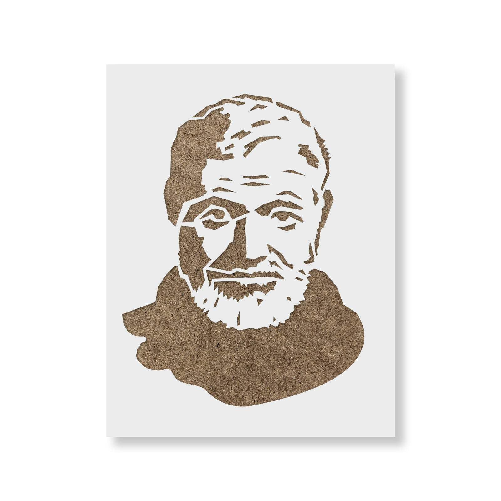 Ernest Hemingway szablon A4