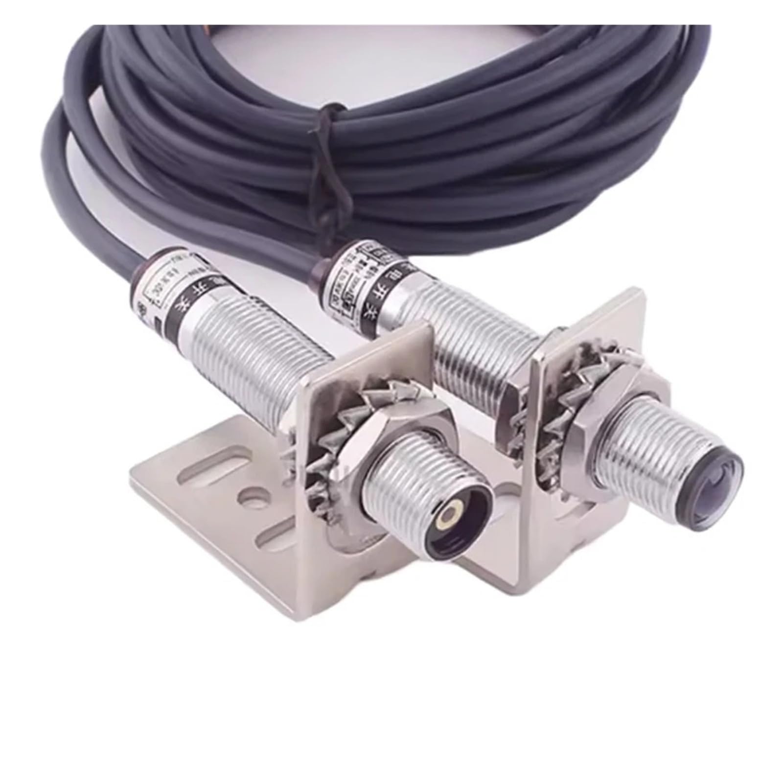 Interruptor de sensor fotoeléctrico industrial 20 M, tipo opuesto M12