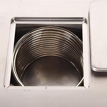 HNZXIB Laboratory 5L Cooling Chiller -10 C Low-Temperature Cooling Liquid Circulating Pump for Low-Temperature Cooling Cycle Reaction(110V)