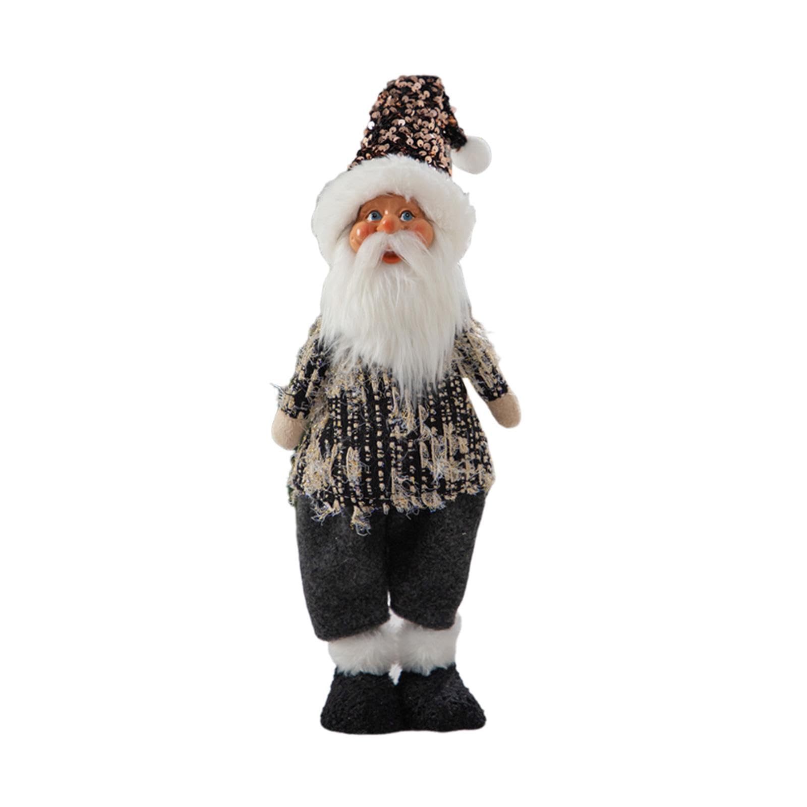 Figura Navideña de Muñeco para Decoración Y Regalo, Papá Noel