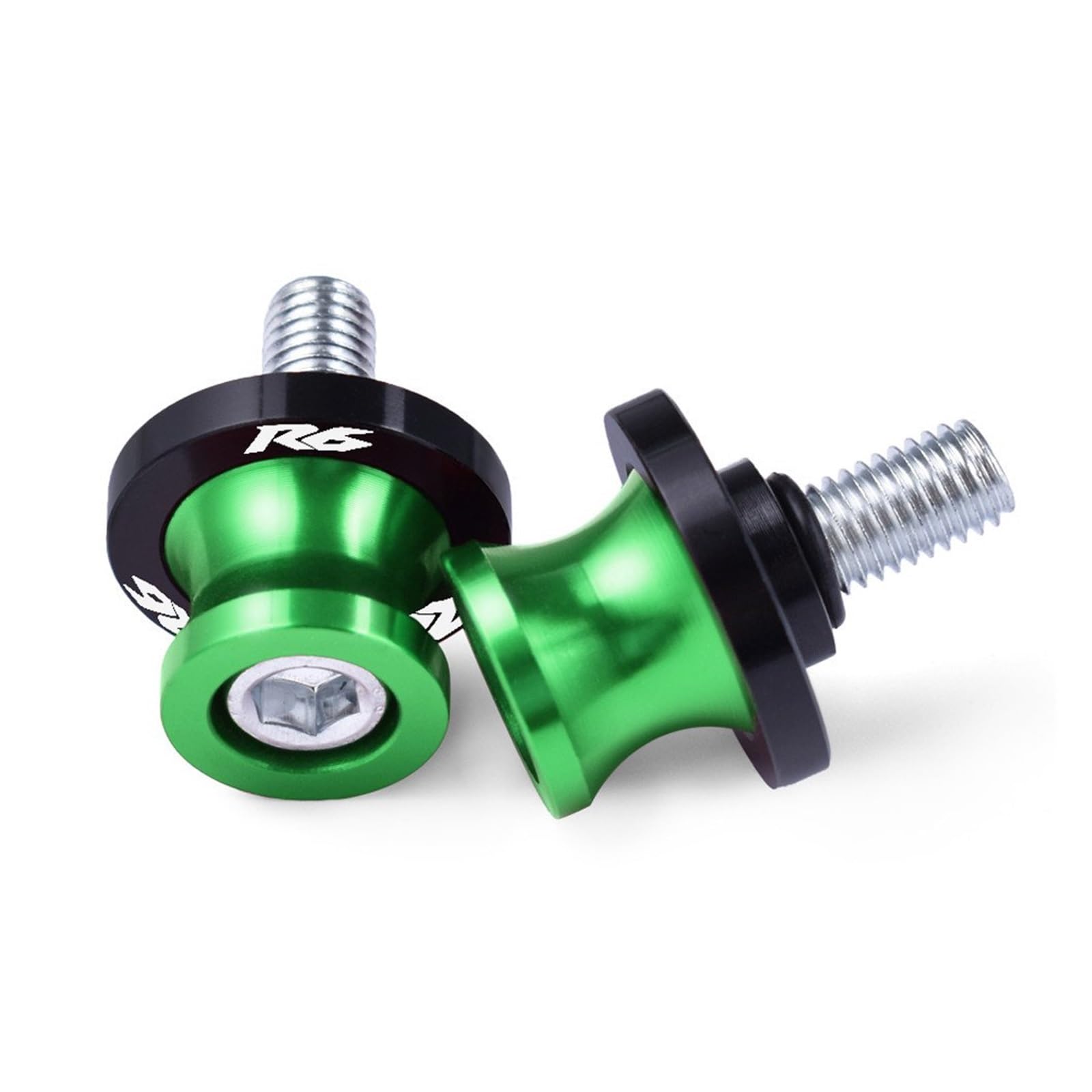 Bobines de bras oscillant 6mm pour YZF-R6 2005-2016 vis de support CNC