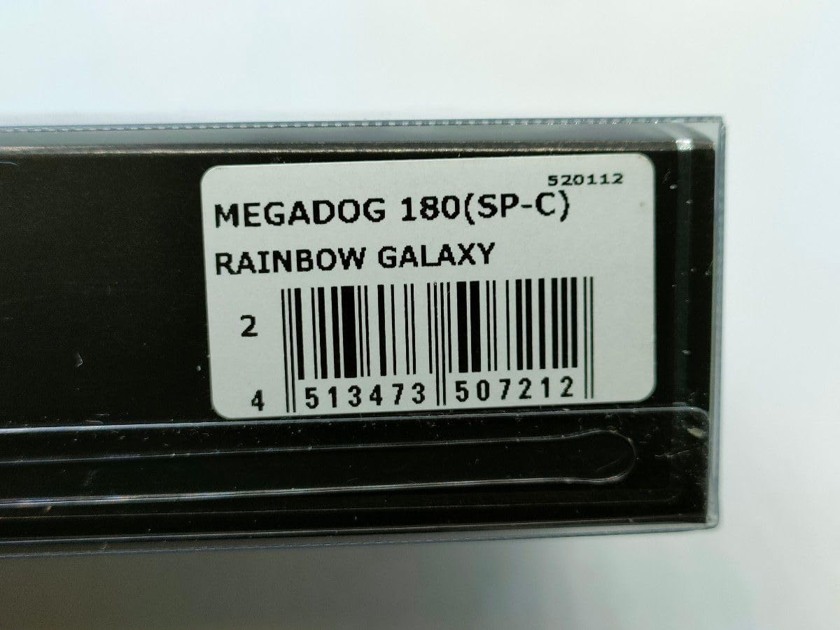 Megabass - メガドッグ180 レインボーギャラクシー メガバス メガドッグ (Megabass MEGADOG) 【シーバスルアー専門