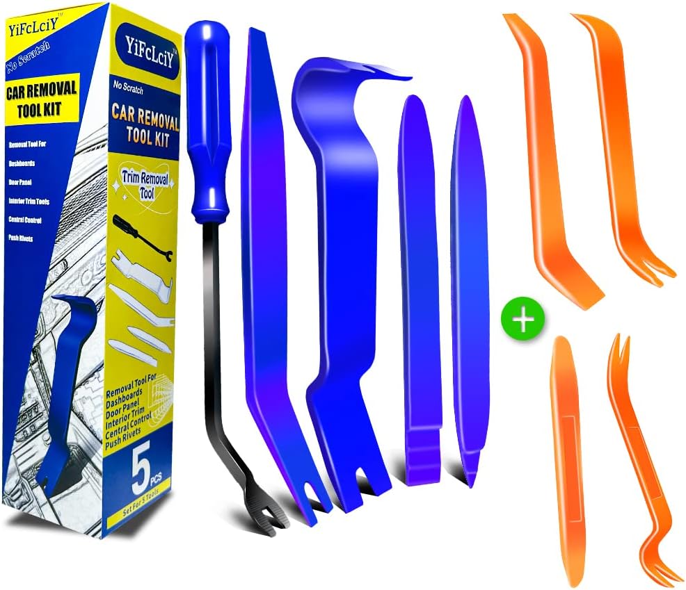 YiFcLciY Auto Trim Removal Tool Kit (No Scratch Plastic Pry