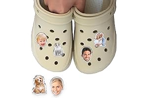 Custom Croc Jibbitz: Express Your Unique Style with Personalized Acrylic Shoe Charms!