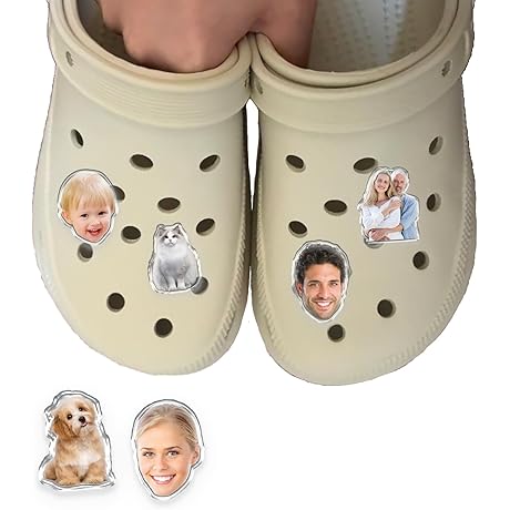 Custom Croc Jibbitz: Express Your Unique Style with Personalized Acrylic Shoe Charms!