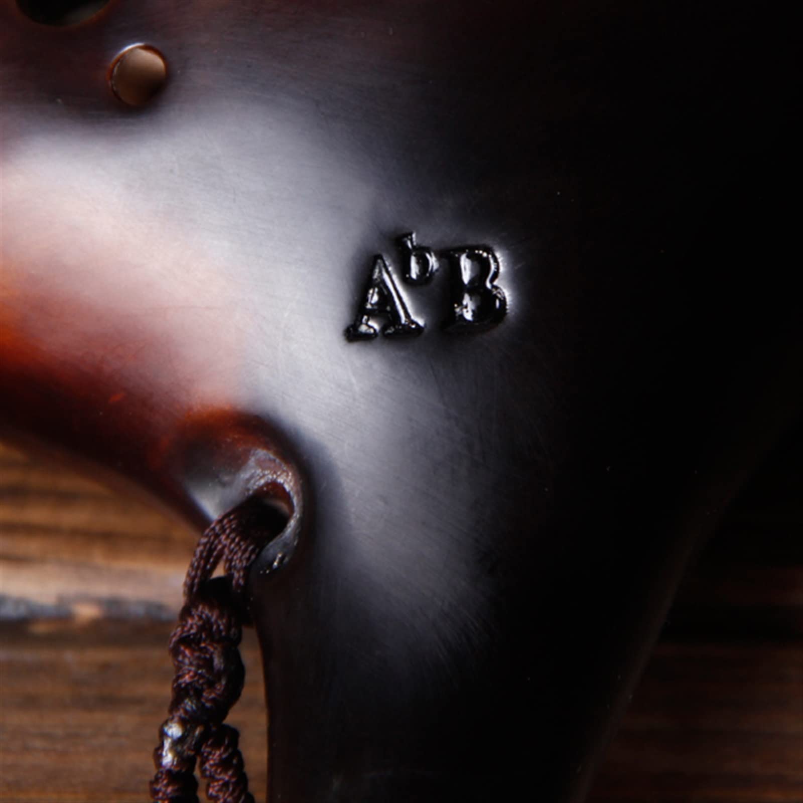 TSTS Geräuchertes 12-Loch-Alt-B-Keramik-Okarina-Musikinstrument Der Leistungsstufe 12-Loch-Okarina Anfänger Ocarina