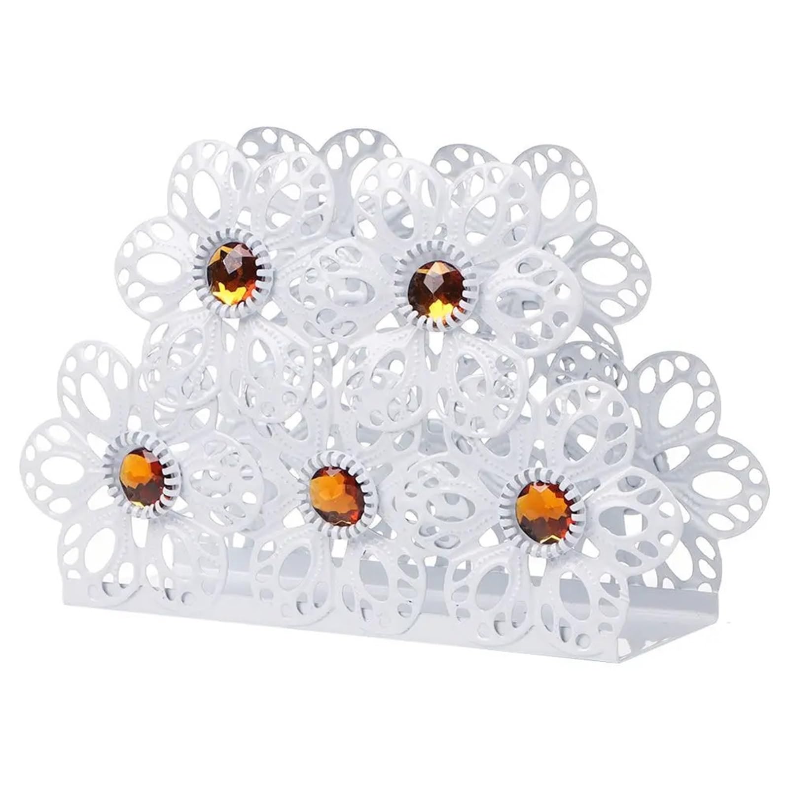 Napkin Holder Paper Dispenser Tissue Rack Storage Box Napkin Holder Vertical Towel Metal Clip