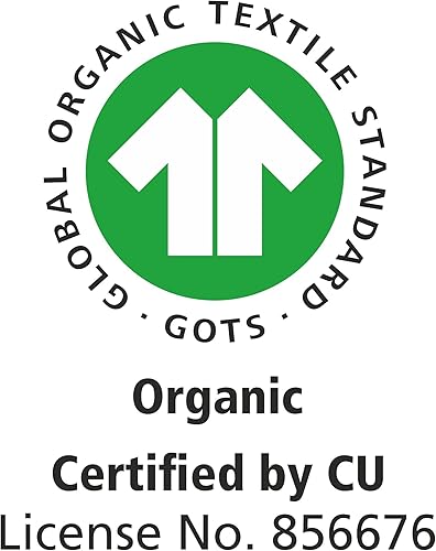 Miniatura 2 de Sleep Mantra - Juego de 2 fundas de almohada de algodón 100% orgánico, suaves y frescas, con tejido de percal refrescante, transpirable (tamaño