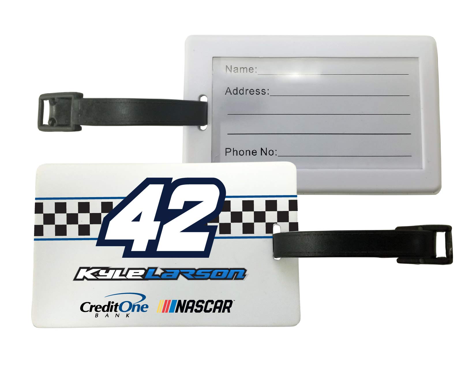 Kyle Larson #42 Luggage Tag 2-Pack New for 2020