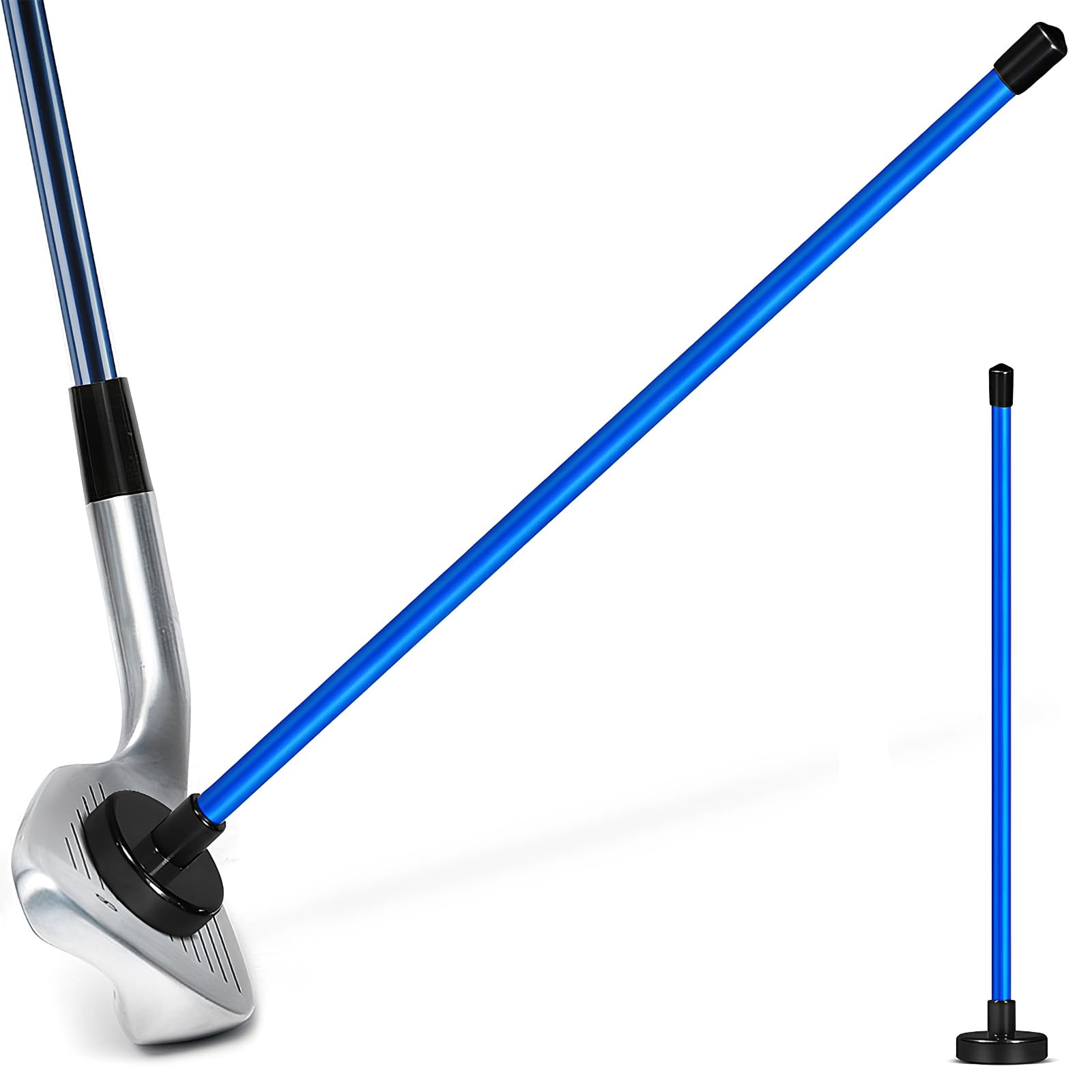 ToVii Golf Training Aids - 20lb Magnetic Swing Trainer Stick - Golf Alignment Sticks for Men and Women Practice