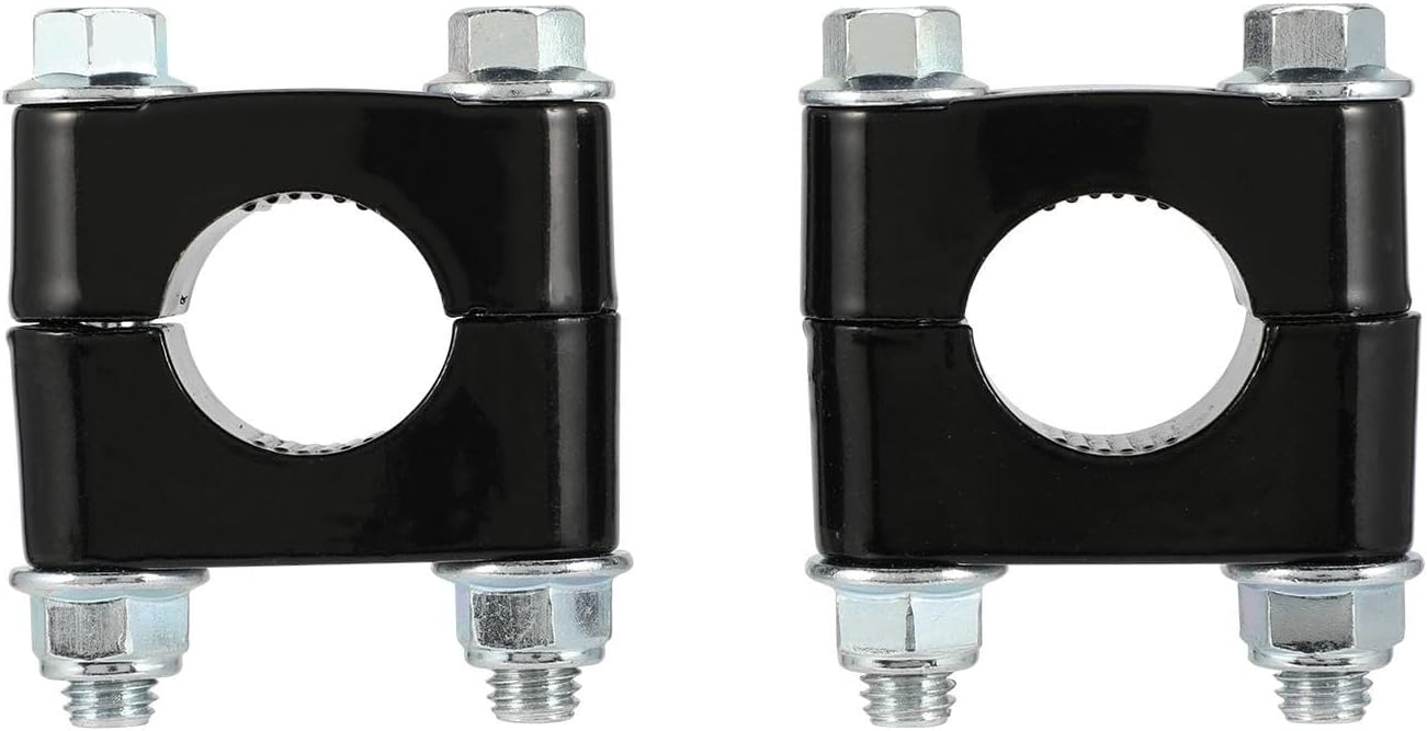 Motorcycle Handlebar Risers For CRF XR 50 70 110 Motorcycle Accessories Universal 22mm Handle Bar Riser Mount Handlebar Clamp Off-Road Bike