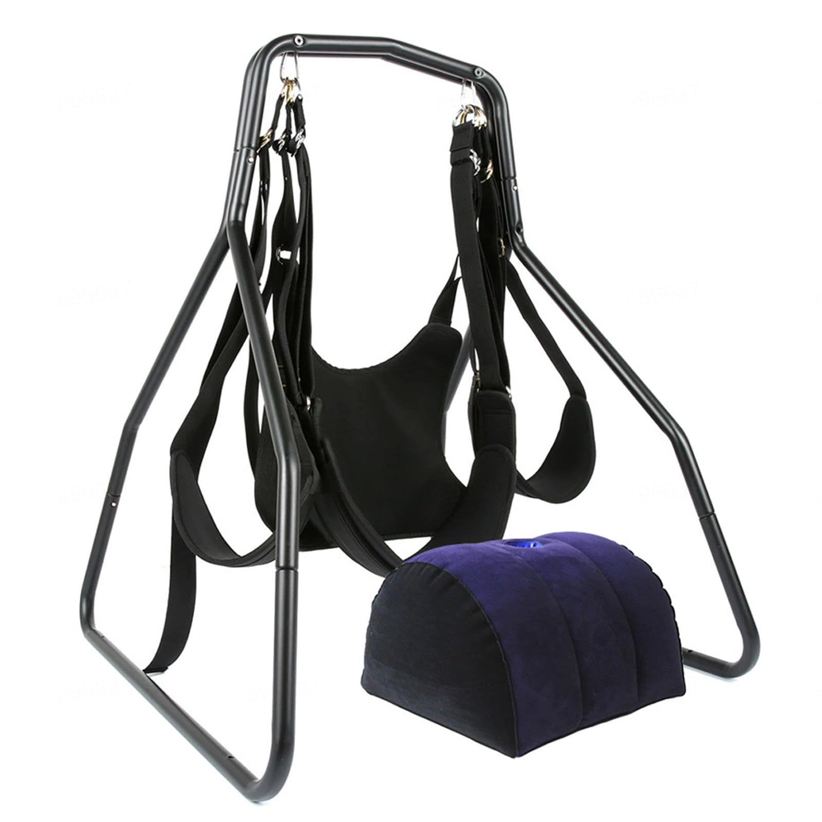 Liebesschaukel Mit Boden Gestell Sex Schaukel Für Erwachsene Extrem Halterung Sexschaukel Gerüst Ständer Balkenhalterung Decke Die Tuch Brett Holzbalken Aus Leder Türrahmen Tür Bequem 200kg,#11