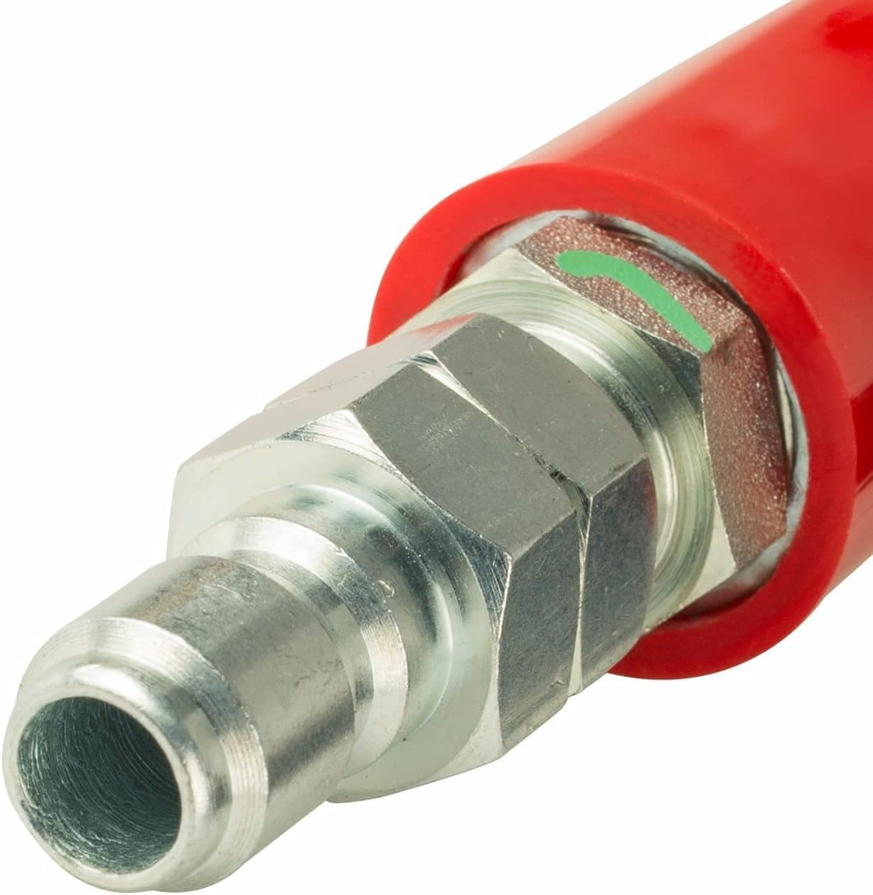 6000 PSI Pressure Washer Hose 3/8" x 50' – Black, Double Wire Braid, Heavy Duty Tough Cover, with Quick Connect Couplers