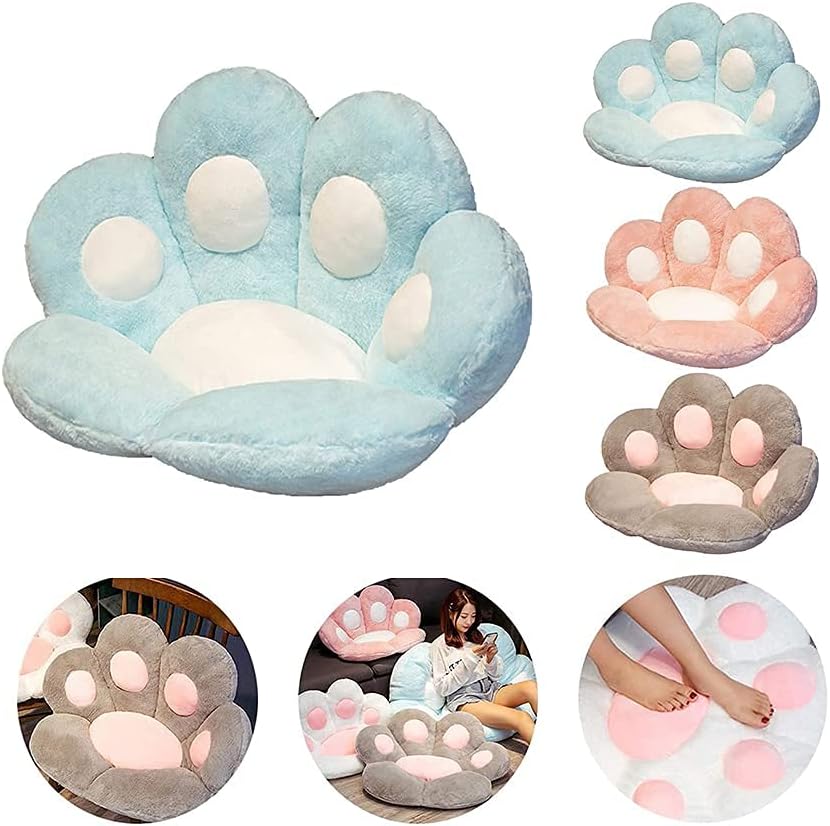 Cat Paw Cushion Cute Seat Cushion,Cat Paw Shape Lazy Sofa