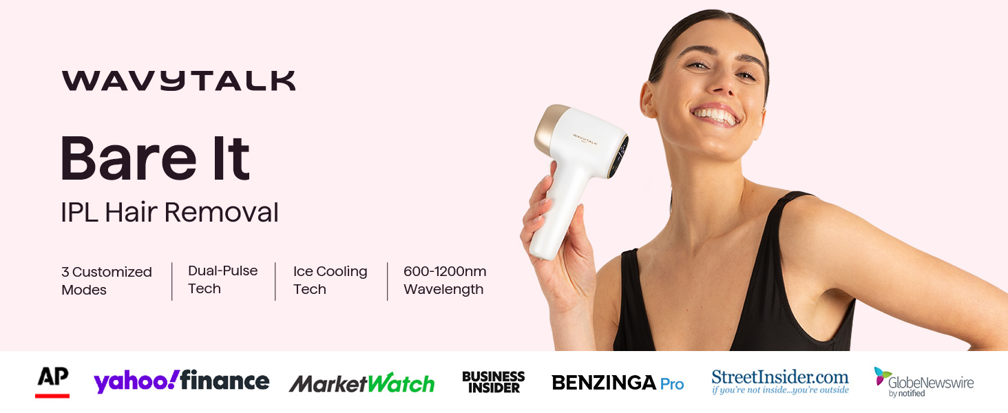 Amazon.com: Wavytalk IPL Hair Removal Device, Bare It for Face