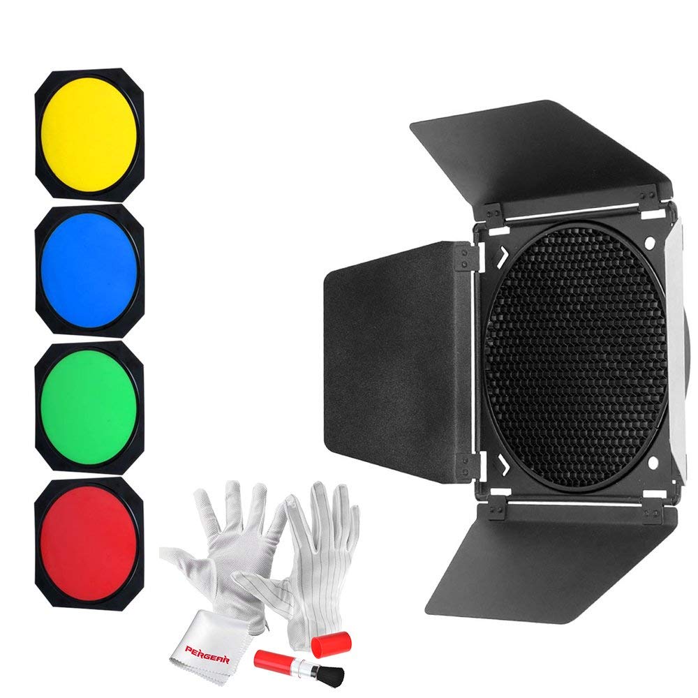 Godox BD-04 - Honeycomb Grid Barn Tür Honeycomb Gr... - Viceal Godox BD-04 - Honeycomb Grid Barn Tür Honeycomb Gr... - Viceal