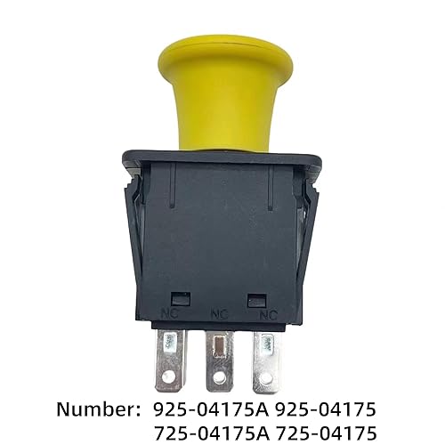 Miniatura 3 de 925-04175 925-04175A Interruptor de toma de fuerza para Cub Cadet Tractor RZT SLT GT LT GT1554 GT2554 LT1018 LT1022 LT1024 LT1042 LT1045 LT1046