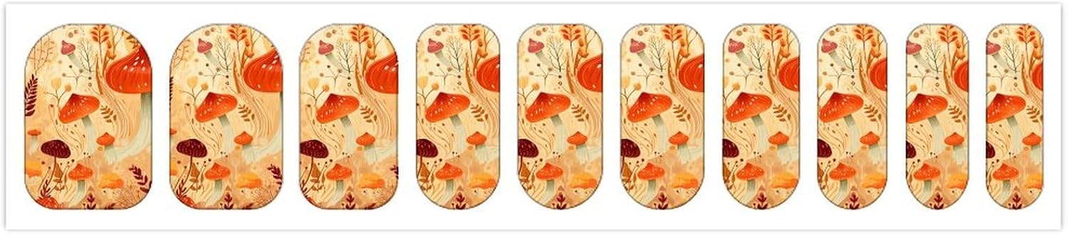 Nail Strips Bundle Full Wrap Long Lasting Nail Polish Strips Easy Application and Removal Salon Quality Self Adhesive Art Stickers for Women Gifts