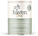 Haven Oat Toddler Formula, Plant Based Dairy Free Oat and Oat Protein Powder for Toddlers With Probiotics, Prebiotics, Lutein and Omega 3 Dha, Easy Digestion Formula, Non GMO, American Made, 14.1 Oz