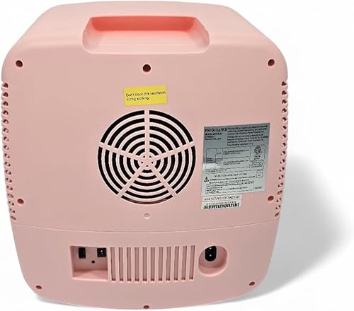 Miniatura 8 de Frigidaire Retro EFMIS351-PINK - Mini enfriador de bebidas y cuidado de la piel, capacidad para 12 latas o 9 litros, iluminación interior integrada,