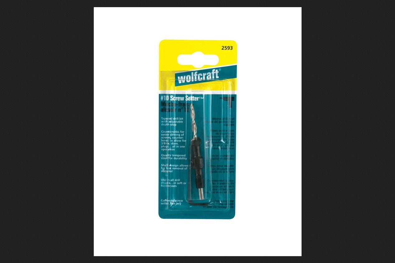 Wolfcraft 2593 #10 Screw Setter 