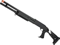 Evike Airsoft - CYMA Standard M8.70 3-Round Bu.RST Multi-S.hot Sh.ell Loading Airsoft Sh.otgu.n (Model: Retractable St.ock)