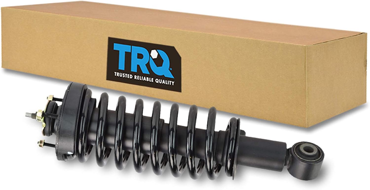 TRQ Front Left Right Complete Strut & Coil Spring Assembly Driver Passenger Side Compatible with 2003-2011 Ford Crown Victoria Lincoln Town Car Mercury Grand Marquis