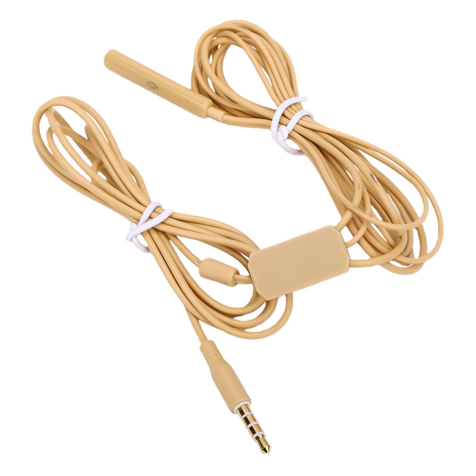 Luqeeg Auricolare Nascosto 108B, Auricolare Wireless con Laccio da Collo, Batteria a Lunga Durata, Colore della Pelle Leggero, Ideale per la Sicurezza