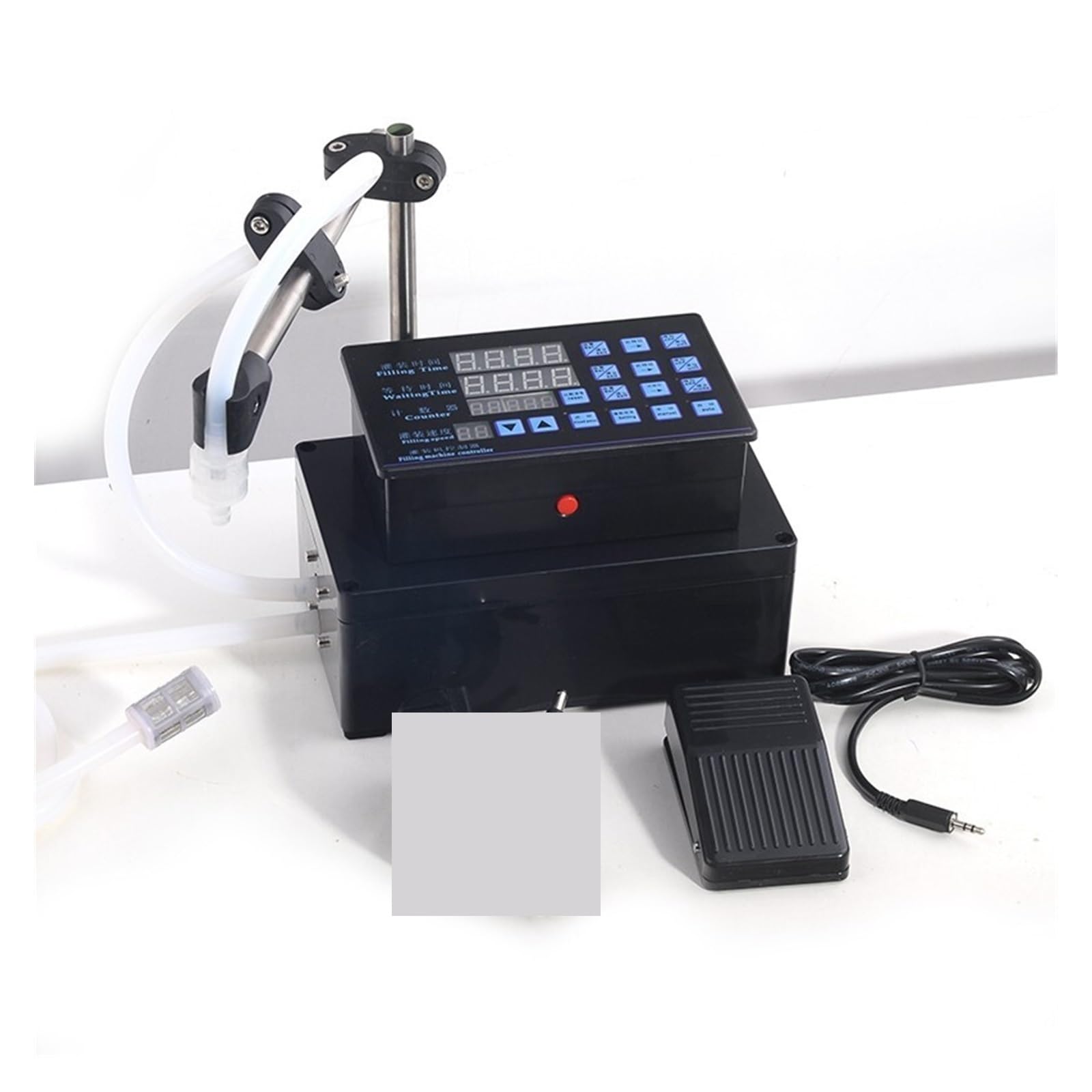asdchZen Liquid Filler Electrical Liquid Filling Machine Bottle Water Filler Digital Pump For Perfume Drinking Beverage Juice Olive Oil 0-4000Ml Easy To Clean