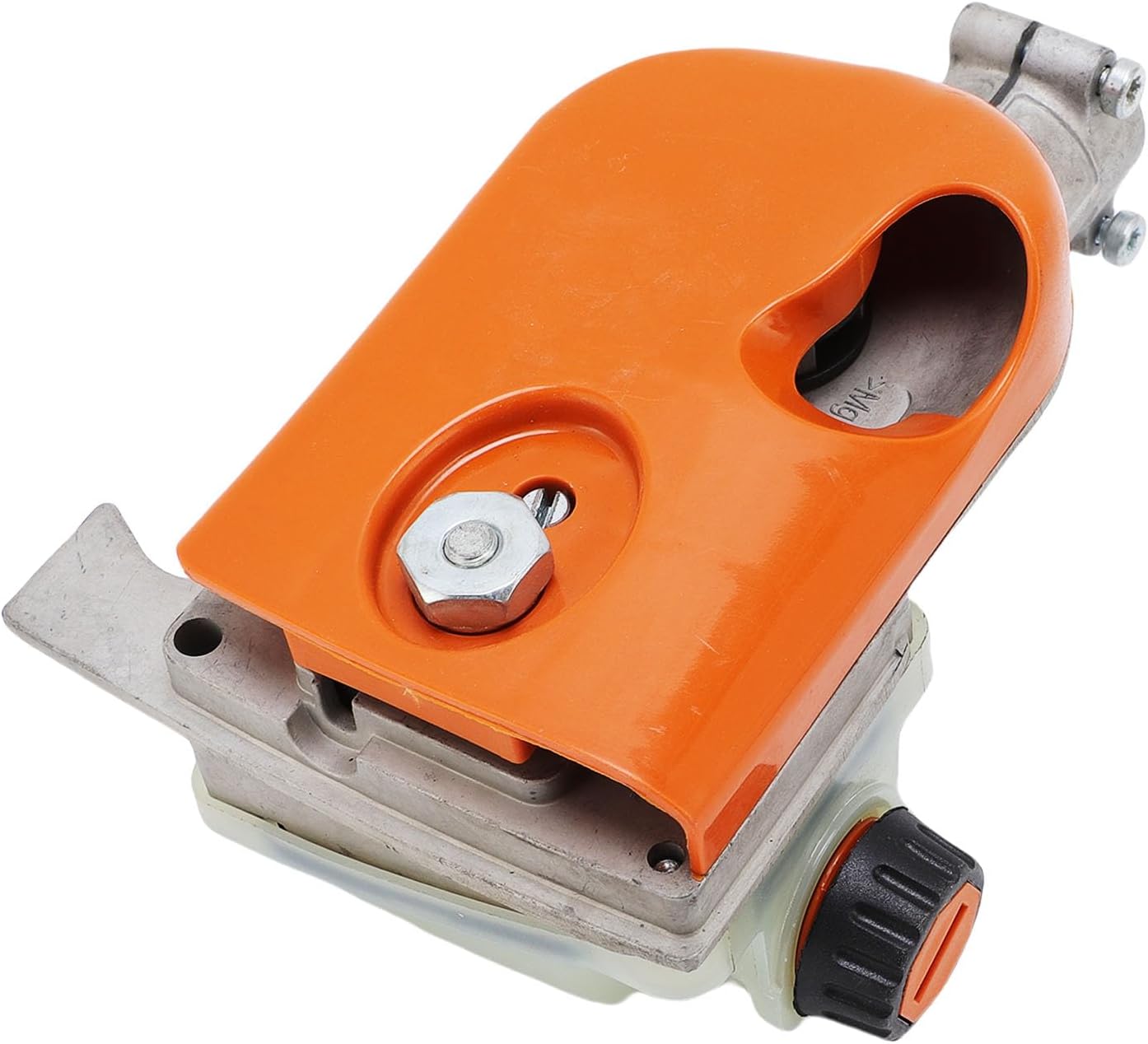 Fabater Pole Saw Head Replacement, Aluminum Plastic Construction Engineered Pole Saw Gearbox, Head Assembly with 24mm Square Hole for HT73 HT75 HT100 HT101 HT130 HT131