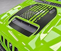 Vista 6 de Calcomanía de capó para Jeep Wrangler Gladiator Mojave 392 Rubicon JL JT 2018-2025 (1941 Distressed Star)