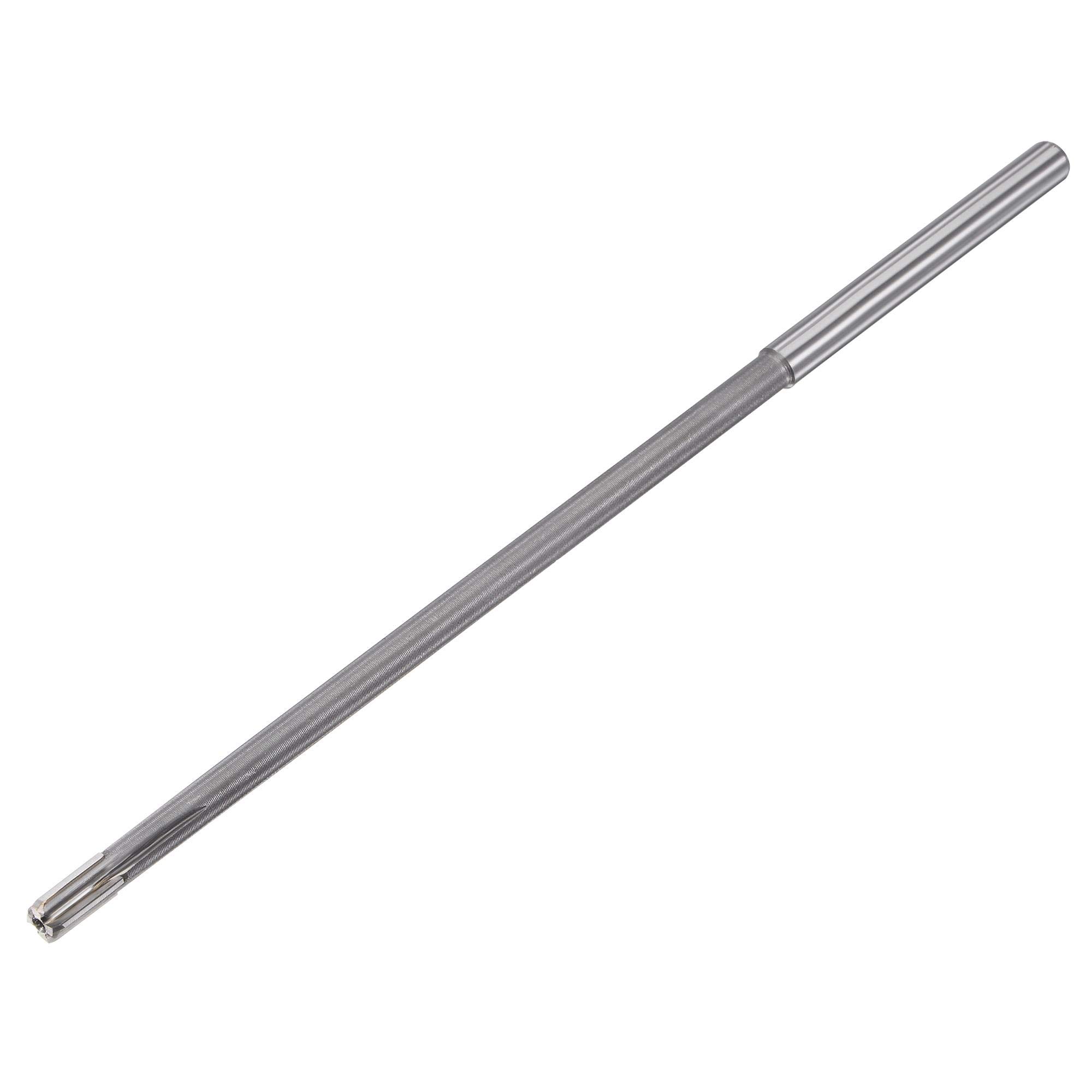 Alésoir 8mm H7 carbure uxcell élimine les défauts de perçage du métal sur une longueur de 250mm
