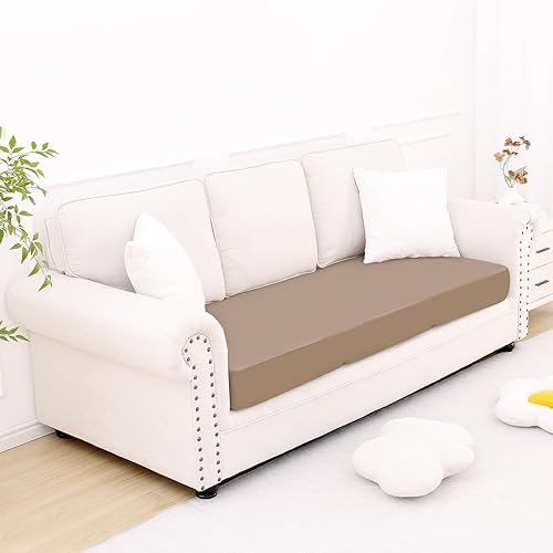 Miniatura 202 de Smiry Fundas de cojín de sofá con estampado, fundas de sofá elásticas y suaves para sofá, funda de sofá antideslizante lavable protector de muebles