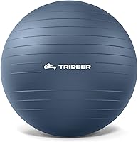 Vista 18 de Trideer Pelota de ejercicio para yoga, pilates y fitness. Equipo de pelota de estabilidad para gimnasio en casa y silla de oficina, accesorios