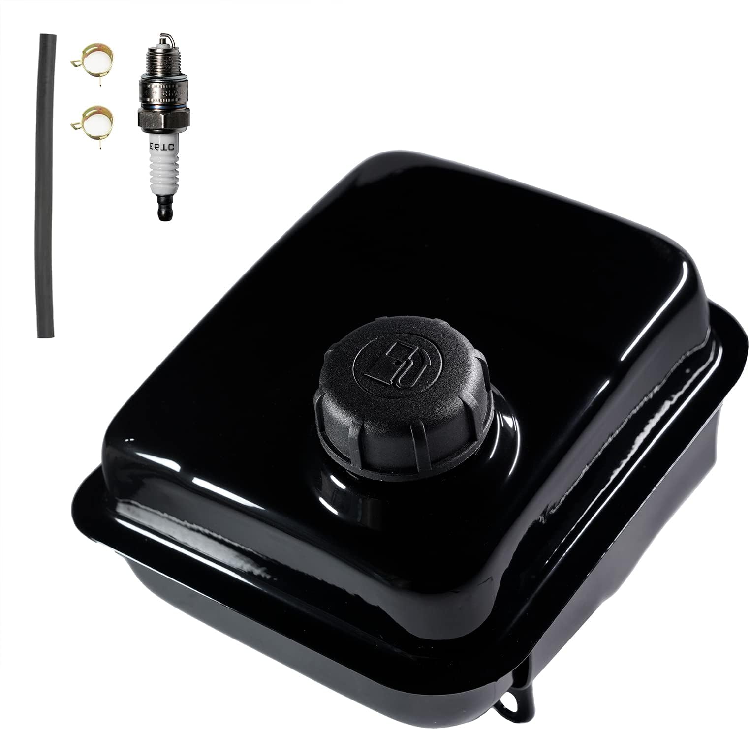 Vent Gas Fuel Tank For Coleman CT100U CC100X Mini bike, CK100 SK100 Go kart, Screw on Fuel Tank For Realtree RTK100, Kids Scooter, 154F 3.0 hp Engine Parts