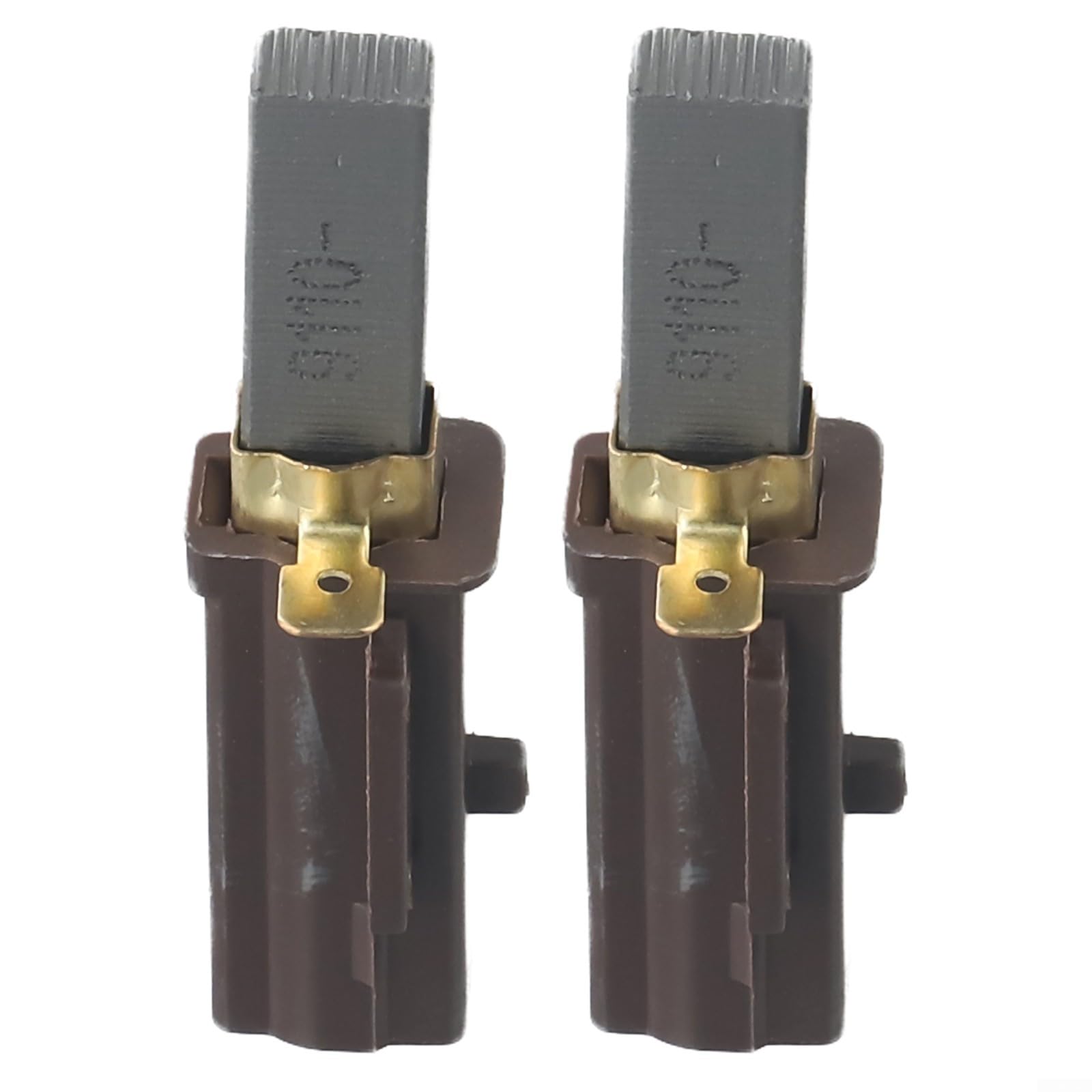 2PCS Motor Carbon Brushes for Lamb Vacuum Cleaner Replacement Parts 2311480 333261 33326 1 with Socket and Without Socket (With socket)