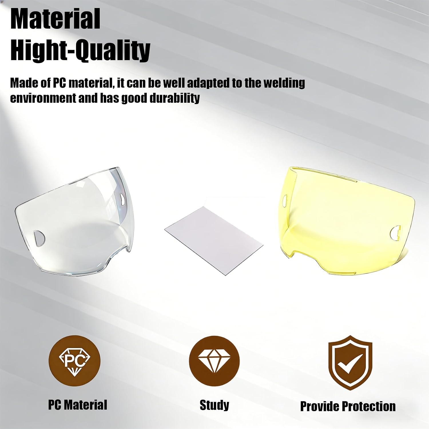 Variety Front Cover Lens Pack Compatible with Sentinel A60 Welding Helmet,A60 Amber and Clear Outside Lens Replacement,0700600881;0700600880;0700600866