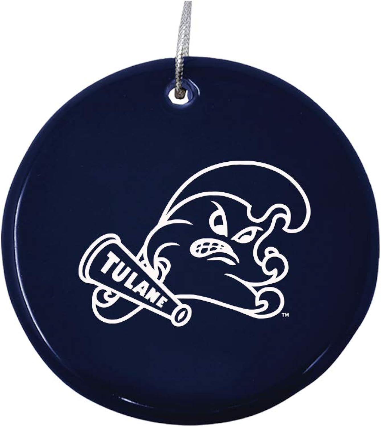 LXG, Inc. Ceramic Disk Holiday Ornament