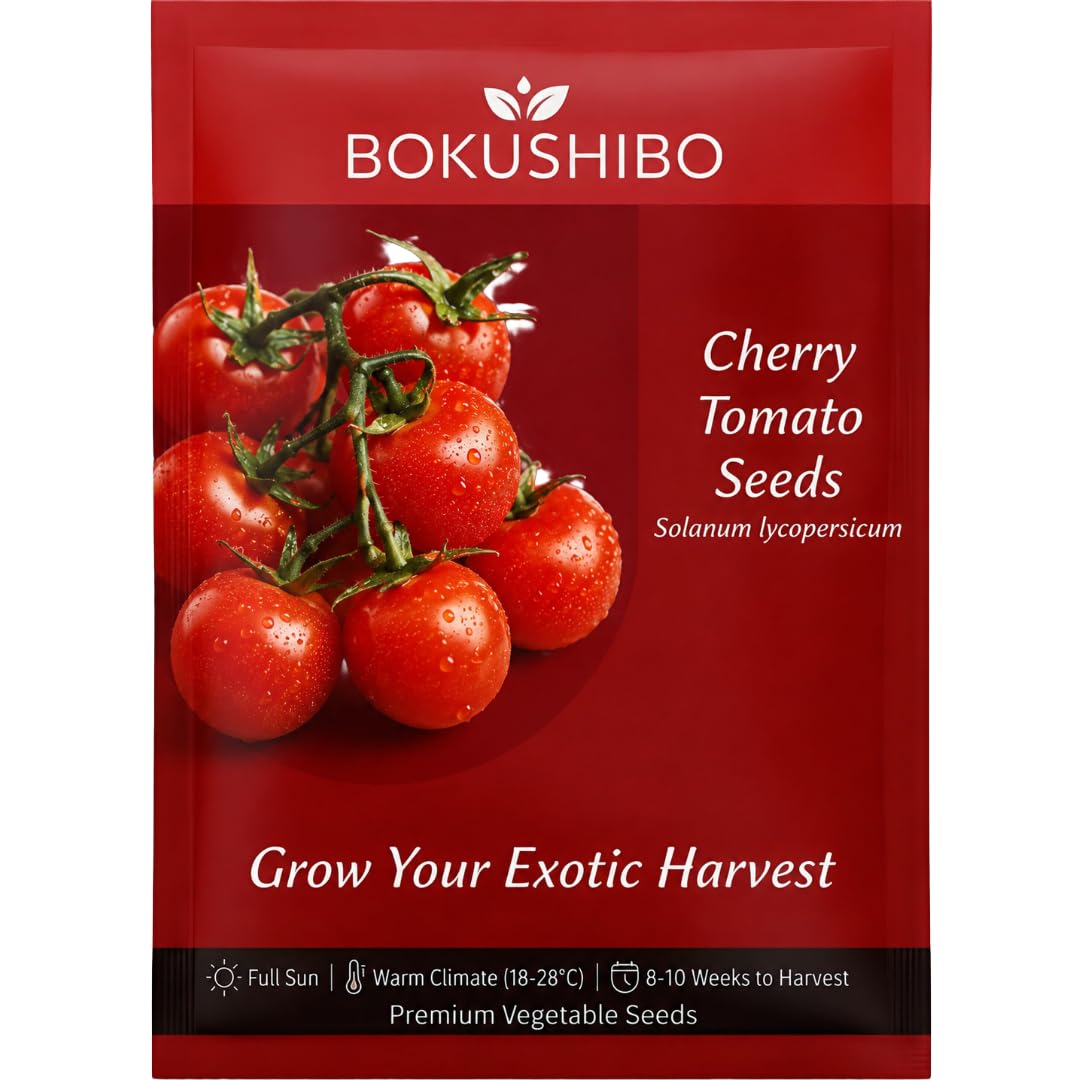 Cherry Tomato Seeds - High Germination Rate, F1 Hybrid Original (500 mg) | Organic-image-8