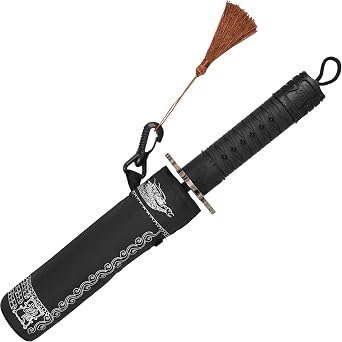 Katana Samurai Umbrella with Japanese Style Sword Handle, Full-Automatic Rust-Proof and Wind Resistance, Rain & Sun Strong Protection, Portable Cosplay Umbrella for Men Women Adults, Decoration Gift
