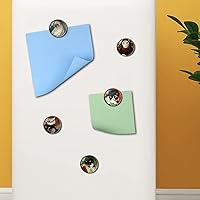 Vista 5 de 12 imanes de cristal para nevera, lindos gatos, imanes decorativos para refrigerador, para cocina, oficina, pizarra, gabinete y lavavajillas