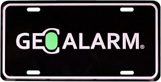 Home Security Sign, Durable Aluminum Yard Sign, 100% Weatherproof, 24-Hour Deterrent, GeoAlarm Monitoring, Burglary Intrusion, Home Protection, Fence Installation, License Plate, Crime Deterrent